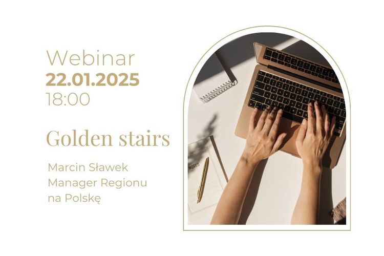 Webinar z Marcinem Sławkiem (22.01) - Golden Stairs, czyli najlepsze praktyki w Planie Kariery Oviline